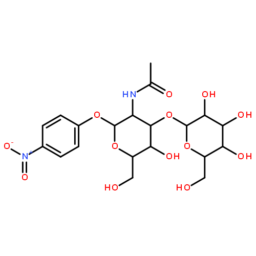 p-Nitrophenyl 2-Acetamido-2-deoxy-3-O-(β-D-galactopyranosyl)-β- D-glucopyranoside