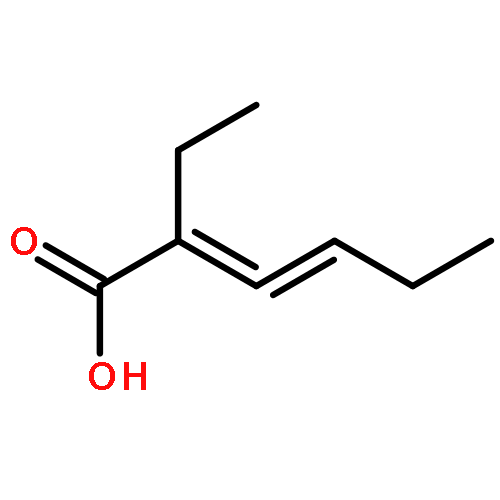 2,3-Hexadienoic acid, 2-ethyl-