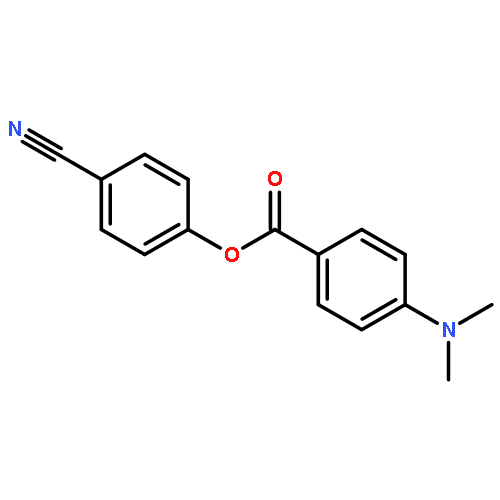 Benzoic acid, 4-(dimethylamino)-, 4-cyanophenyl ester