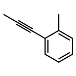 Benzene,1-methyl-2-(1-propynyl)-