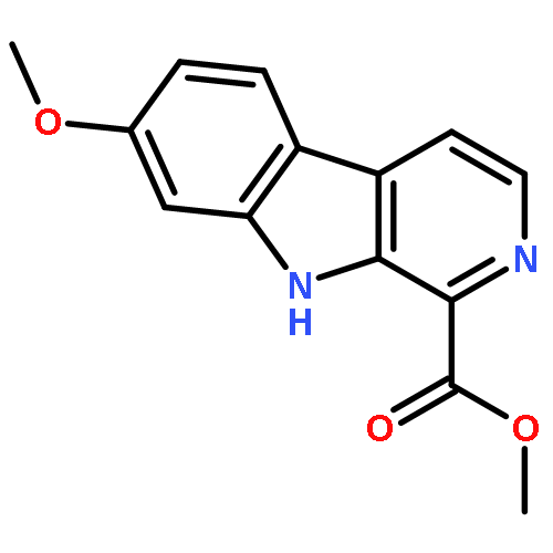 7-methoxy-9H-beta-carboline-1-carboxylic acid methyl ester