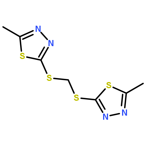 1,3,4-Thiadiazole, 2,2'-[methylenebis(thio)]bis[5-methyl-