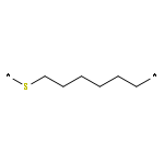 Poly(thio-1,6-hexanediyl)