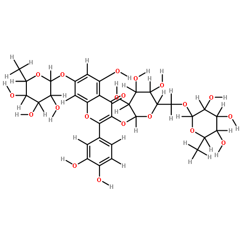 Quercetin-3-rutinosid-7-rhamnosid