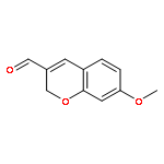 7-methoxy-2h-chromene-3-carbaldehyde