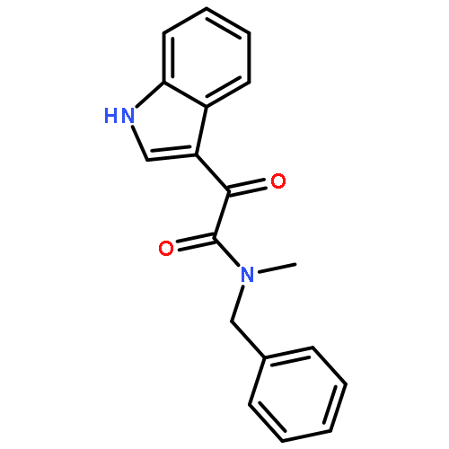 N-benzyl-2-(1H-indol-3-yl)-N-methyl-2-oxoacetamide