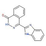 1(2H)-PHTHALAZINONE, 4-(1H-BENZIMIDAZOL-2-YL)-