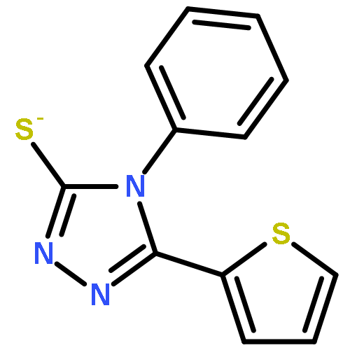 3H-1,2,4-Triazole-3-thione,2,4-dihydro-4-phenyl-5-(2-thienyl)-