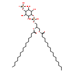 (2R)-3-[(hydroxy{[(2R,3R,5S,6R)-2,3,5,6-tetrahydroxy-4-(phosphonooxy)cyclohexyl]oxy}phosphoryl)oxy]propane-1,2-diyl dihexadecanoate