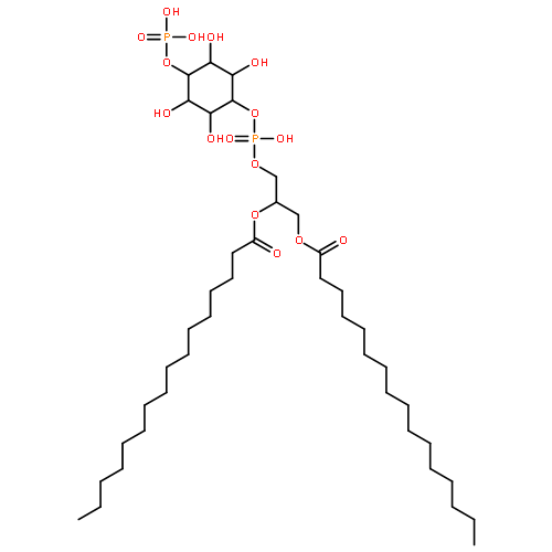 (2R)-3-[(hydroxy{[(2R,3R,5S,6R)-2,3,5,6-tetrahydroxy-4-(phosphonooxy)cyclohexyl]oxy}phosphoryl)oxy]propane-1,2-diyl dihexadecanoate