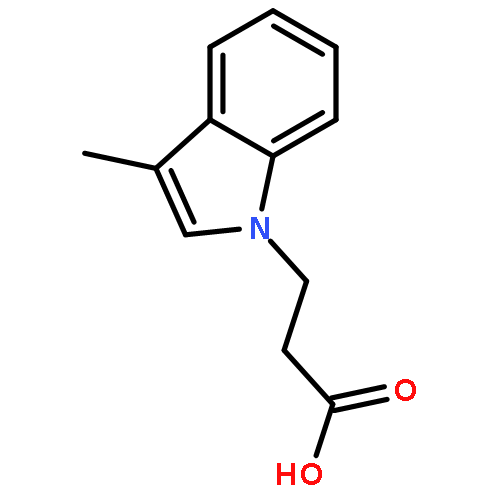 3-(3-Methyl-1H-indol-1-yl)propanoic acid