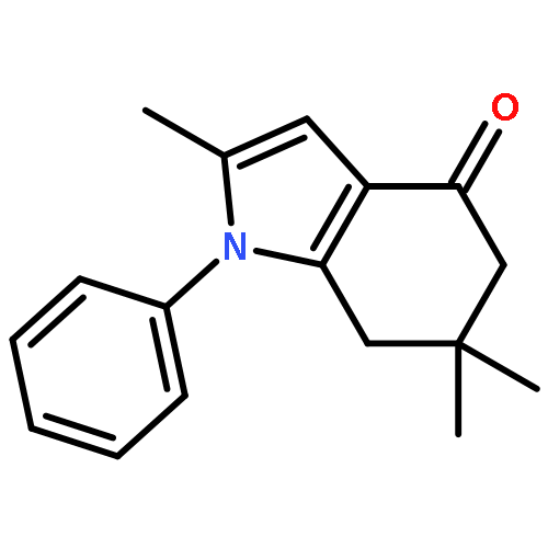 4H-Indol-4-one, 1,5,6,7-tetrahydro-2,6,6-trimethyl-1-phenyl-