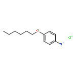 4-(hexyloxy)anilinium chloride