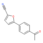 2-Furancarbonitrile, 5-(4-acetylphenyl)-