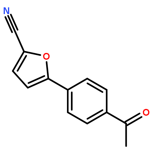2-Furancarbonitrile, 5-(4-acetylphenyl)-