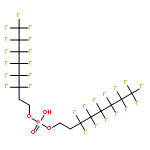 1-Octanol, 3,3,4,4,5,5,6,6,7,7,8,8,8-tridecafluoro-, hydrogen phosphate