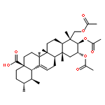 2alpha,3beta,23-triacetoxyurs-12-ene-28-oic acid