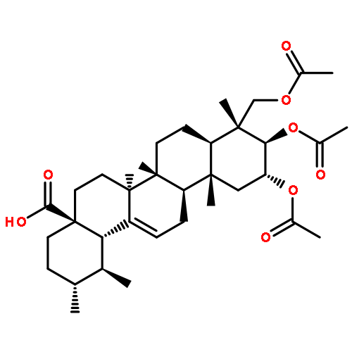 2alpha,3beta,23-triacetoxyurs-12-ene-28-oic acid