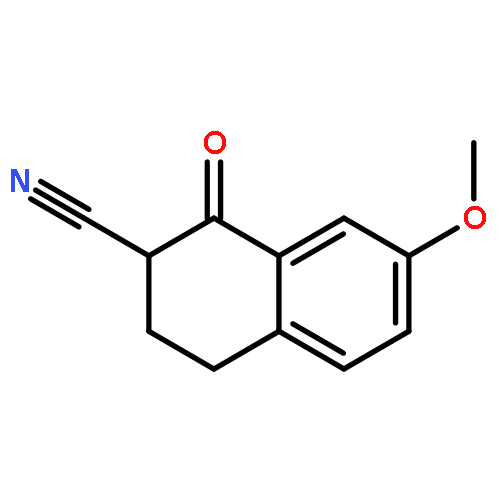 2-NAPHTHALENECARBONITRILE, 1,2,3,4-TETRAHYDRO-7-METHOXY-1-OXO-