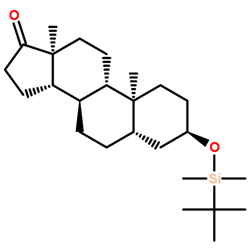 Androstan-17-one, 3-[[(1,1-dimethylethyl)dimethylsilyl]oxy]-, (3a,5a)-