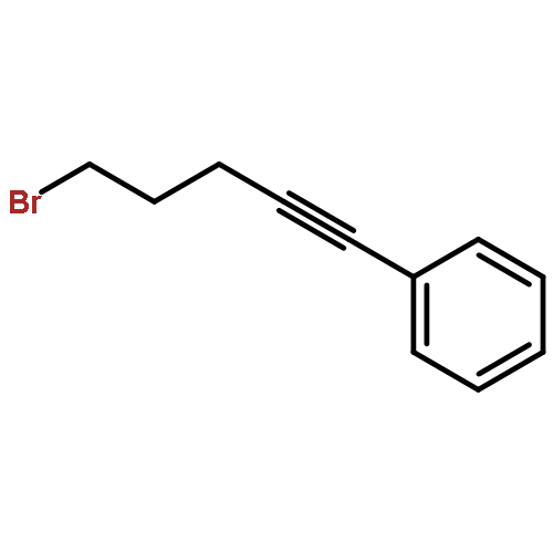 Benzene, (5-bromo-1-pentynyl)-