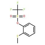 Methanesulfonic acid, trifluoro-, 2-(methylthio)phenyl ester