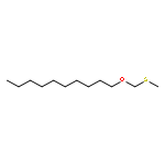 Decane, 1-[(methylthio)methoxy]-