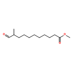 Undecanoic acid, 10-methyl-11-oxo-, methyl ester