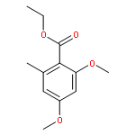 Benzoic acid, 2,4-dimethoxy-6-methyl-, ethyl ester