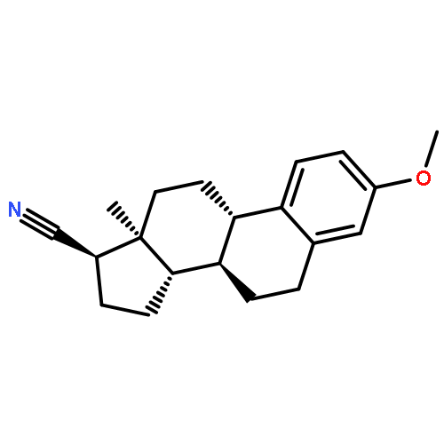 Estra-1,3,5(10)-triene-17-carbonitrile, 3-methoxy-, (17a)-