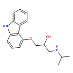 2-Propanol,1-(9H-carbazol-4-yloxy)-3-[(1-methylethyl)amino]-