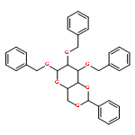 (6R,8S,8aR)-6,7,8-tribenzyloxy-2-phenyl-4,4a,6,7,8,8a-hexahydropyrano[3,2-d][1,3]dioxine