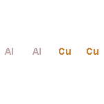 Aluminum, compd. with copper (2:2)