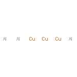 Aluminum, compd. with copper (3:3)