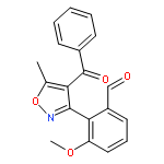 BENZALDEHYDE, 2-(4-BENZOYL-5-METHYL-3-ISOXAZOLYL)-3-METHOXY-