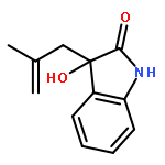 2H-INDOL-2-ONE, 1,3-DIHYDRO-3-HYDROXY-3-(2-METHYL-2-PROPENYL)-