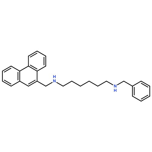 1,6-Hexanediamine, N-(9-phenanthrenylmethyl)-N'-(phenylmethyl)-