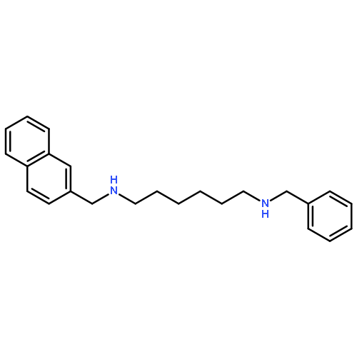 1,6-HEXANEDIAMINE, N-(2-NAPHTHALENYLMETHYL)-N'-(PHENYLMETHYL)-