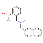 BORONIC ACID, [2-[[METHYL(2-NAPHTHALENYLMETHYL)AMINO]METHYL]PHENYL]-