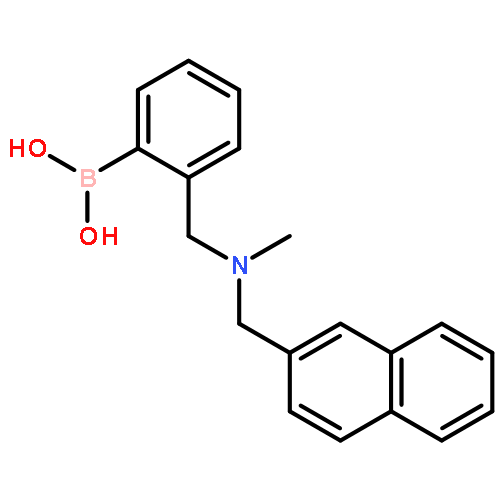 BORONIC ACID, [2-[[METHYL(2-NAPHTHALENYLMETHYL)AMINO]METHYL]PHENYL]-