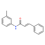 2-Propenamide, N-(3-methylphenyl)-3-phenyl-