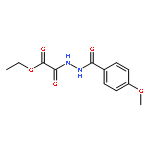 ETHYL [2-(4-METHOXYBENZOYL)HYDRAZINO](OXO)ACETATE