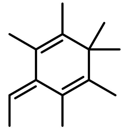 1,4-CYCLOHEXADIENE, 6-ETHYLIDENE-1,2,3,3,4,5-HEXAMETHYL-