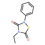 1,2,4-Thiadiazolidine-3,5-dione, 4-ethyl-2-phenyl-