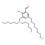 BENZALDEHYDE, 3-[(DIHEXYLAMINO)METHYL]-2-HYDROXY-5-NONYL-