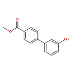 [1,1'-Biphenyl]-4-carboxylicacid, 3'-hydroxy-, methyl ester