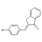 (2E)-2-[(4-bromophenyl)methylidene]-2,3-dihydro-1H-inden-1-one