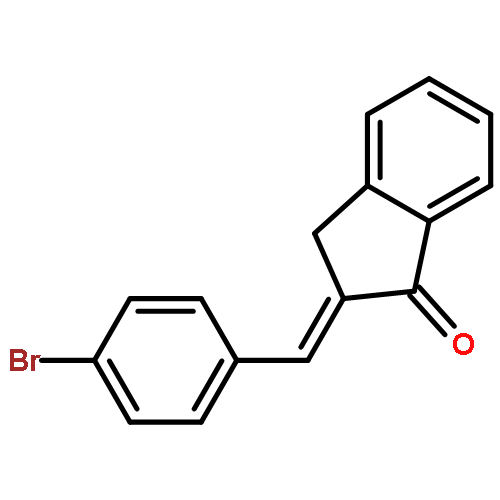 (2E)-2-[(4-bromophenyl)methylidene]-2,3-dihydro-1H-inden-1-one