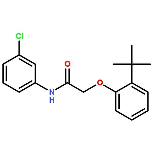 2-(2-TERT-BUTYLPHENOXY)-N-(3-CHLOROPHENYL)ACETAMIDE