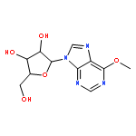 Inosine, 6-O-methyl-